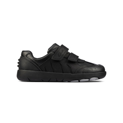 Boys - Rex Stride Kid Black Leather