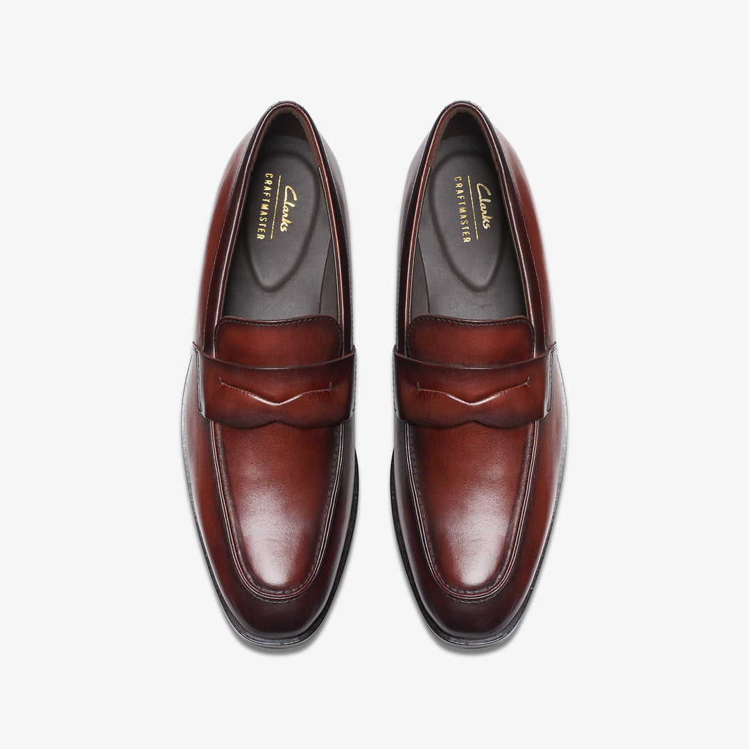 Clarks men's ormand sail leather casual loafers & moccasins hotsell