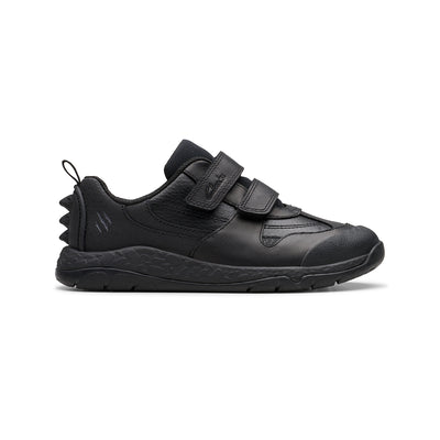 Boys - Steggy 2 Pace Kid Black Leather