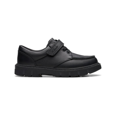 Boys - Lorcam Edge Kid Black Leather