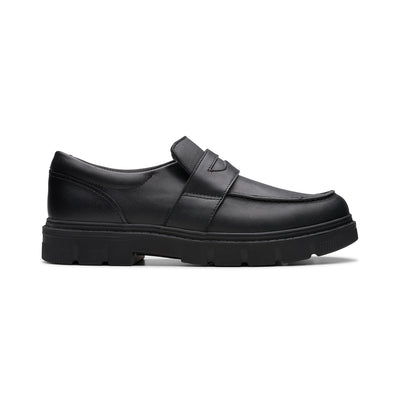 Boys - Lorcam Craft Youth Black Leather