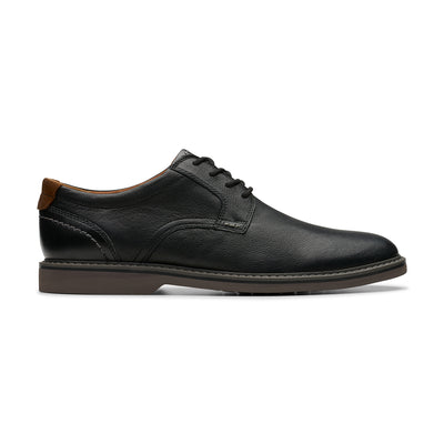 Mens Radcliff Low Black Leather