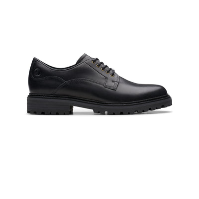 Mens - Clarkridge Lo Black Leather