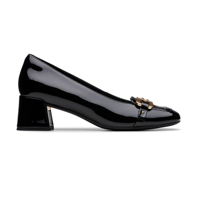 Womens Nyta 45 Court Black Patent