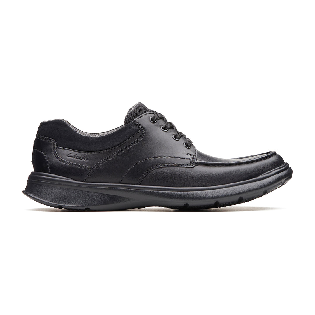 Mens Cotrell Edge Black Smooth Leather