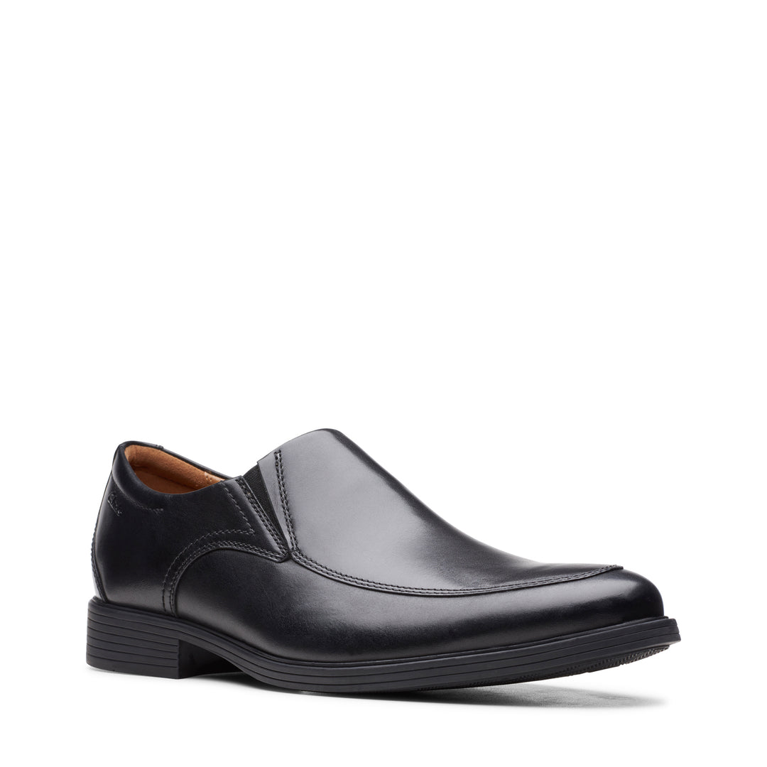 Clarks black slip on best sale