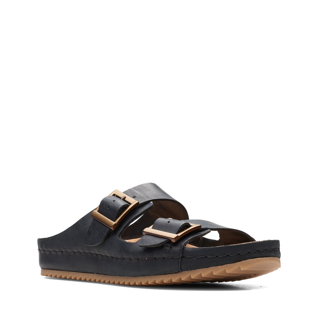 Womens Brookleigh Sun Black Leather