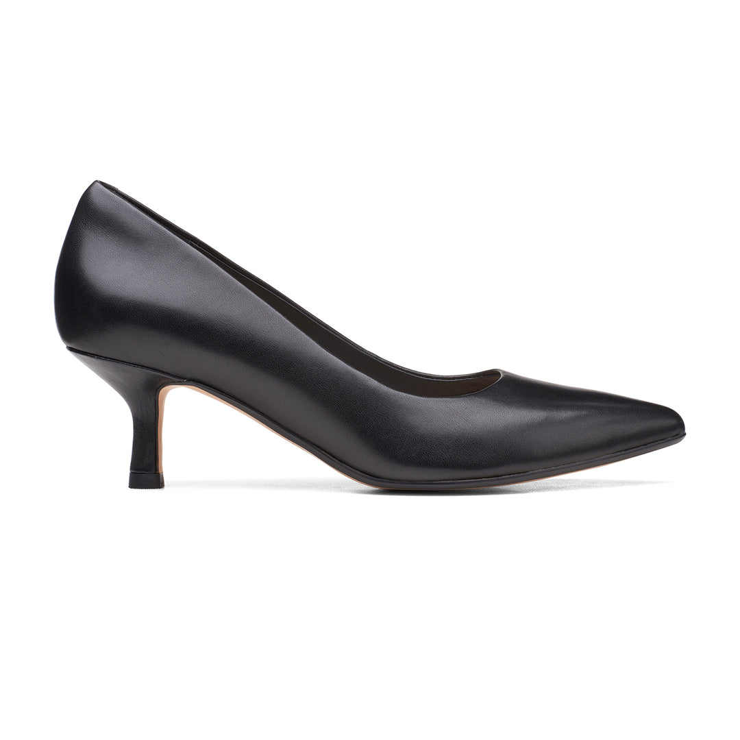 Womens Violet55 Rae Black Leather