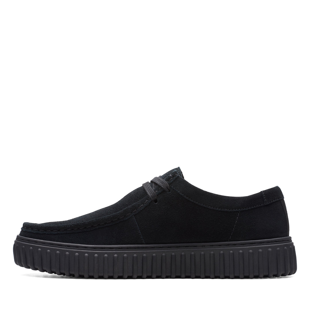 Clarks suede black shop